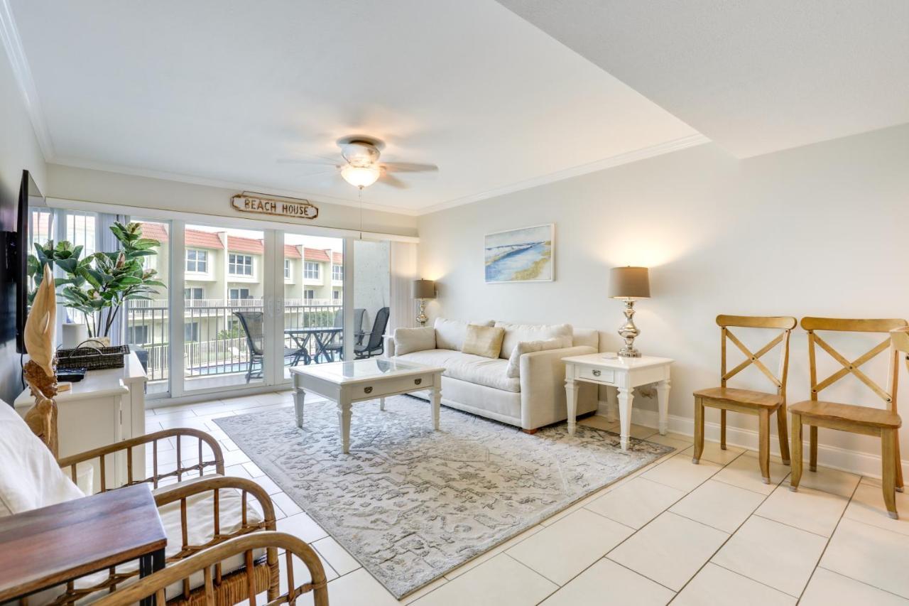 圣奥古斯丁St Augustine Poolside Oasis With Private Patio!公寓 外观 照片